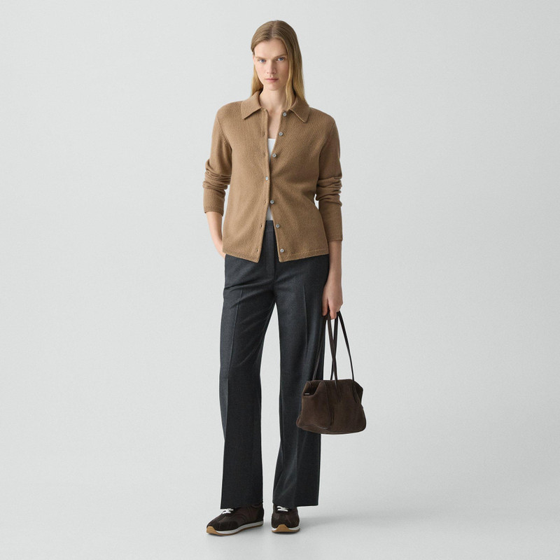 Theory Relaxed Shirt in Recycled Cashmere outlook