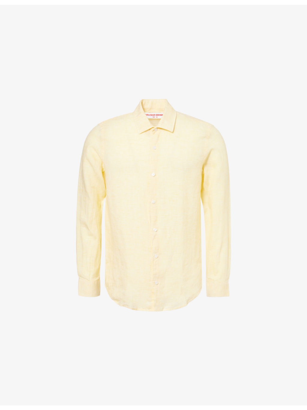 Giles Long-Sleeve Linen Shirt - 1