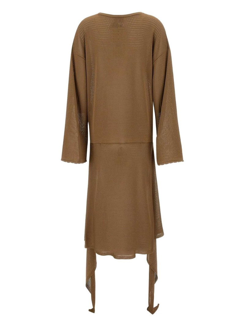 THE ATTICO v-neck beach dress outlook