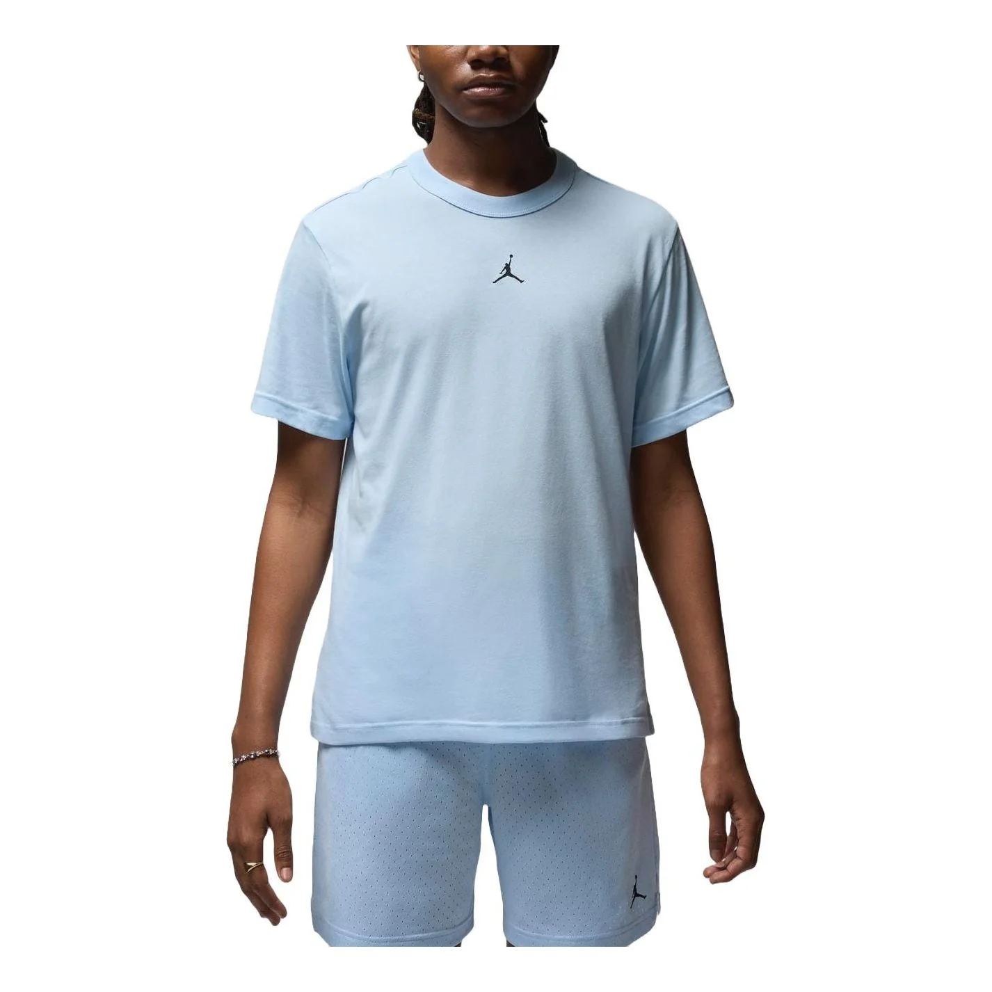 Air Jordan Dri-FIT Sport T-shirt Asia Sizing 'Sky Blue' FN5830-441 - 1