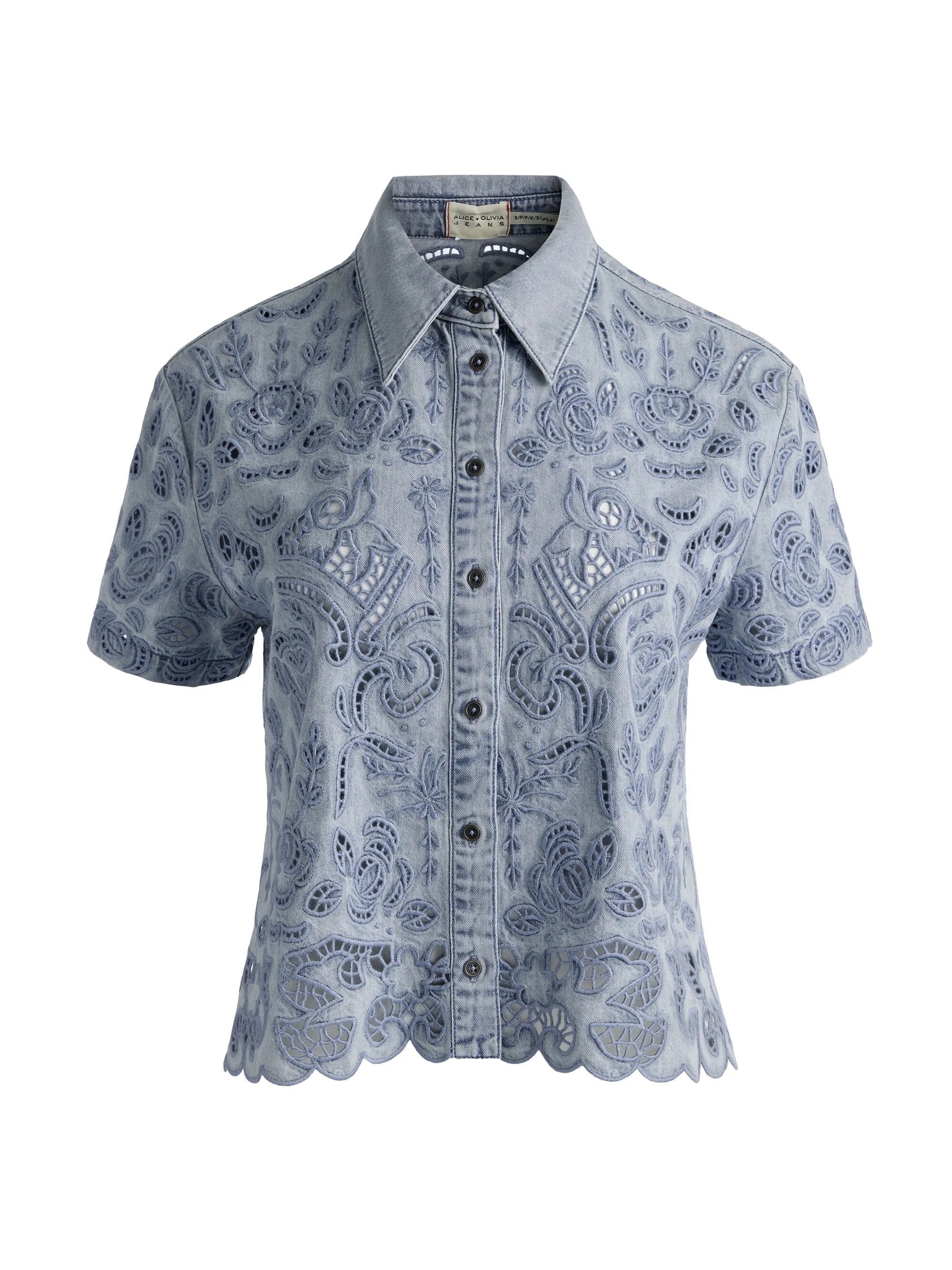 LANE DENIM BUTTON DOWN - 1