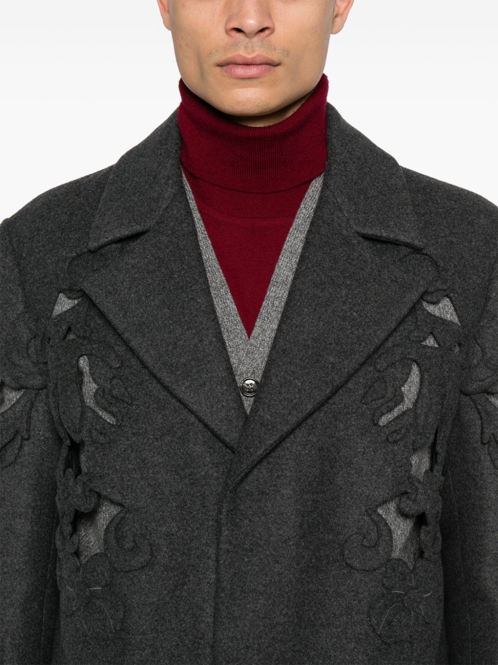cut-out coat - 5