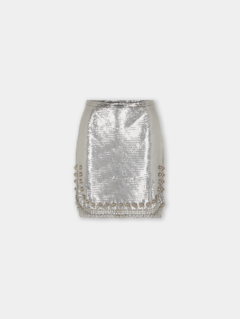 SHORT SKIRT IN MESH 1