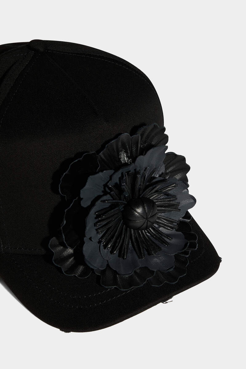 GOTHIC FLOWER BASEBALL CAP - 5
