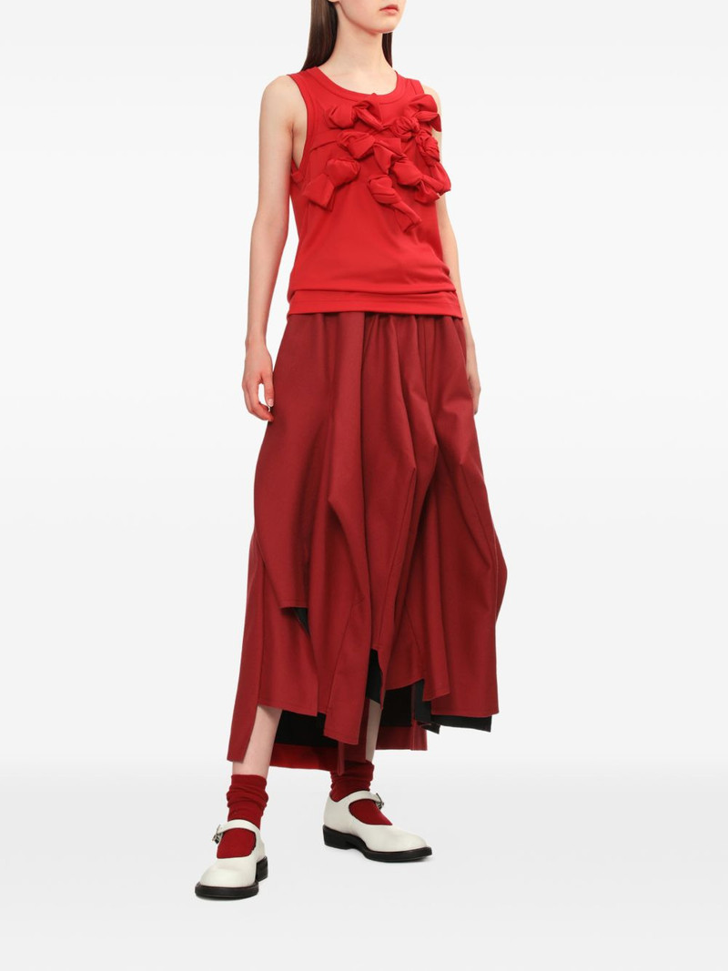 Comme des Garçons Comme des Garçons bow-embellished top outlook