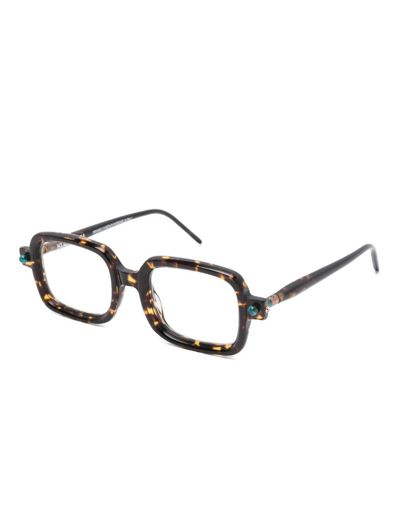 Kuboraum Maske P2 square-frame glasses outlook
