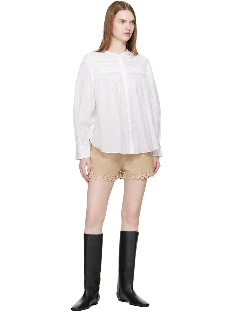 Isabel Marant Étoile Brown Balyme Shorts outlook