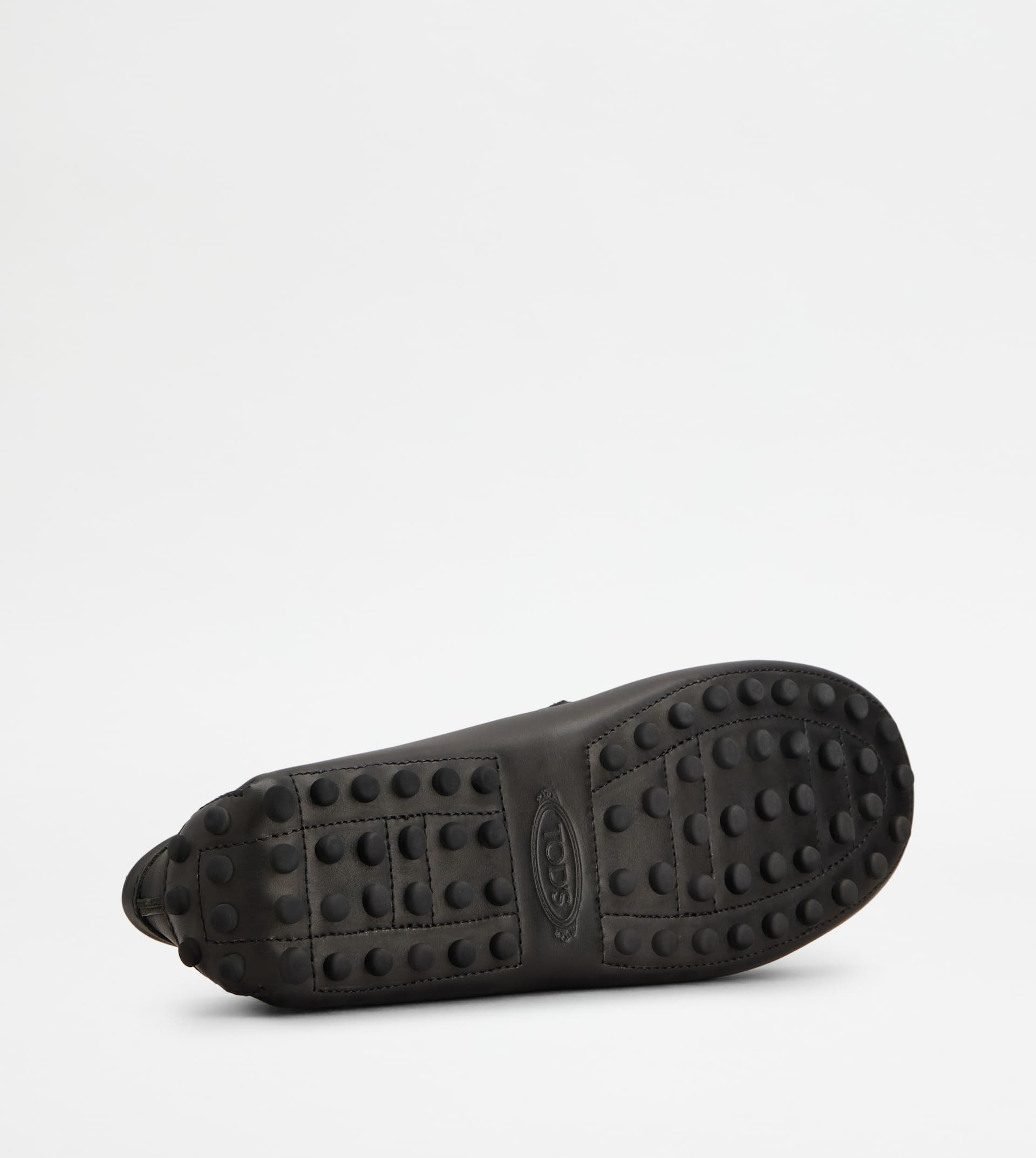 GOMMINO DRIVING SHOES IN LEATHER - BLACK - 4