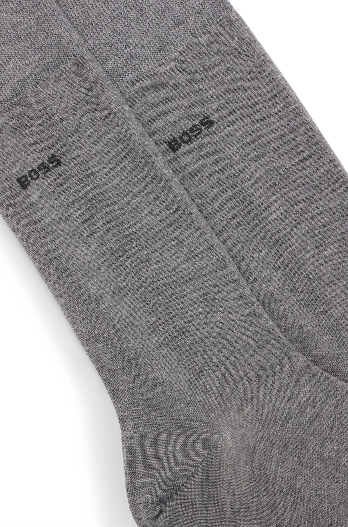 TWO-PACK OF REGULAR-LENGTH SOCKS IN STRETCH COTTON - 2