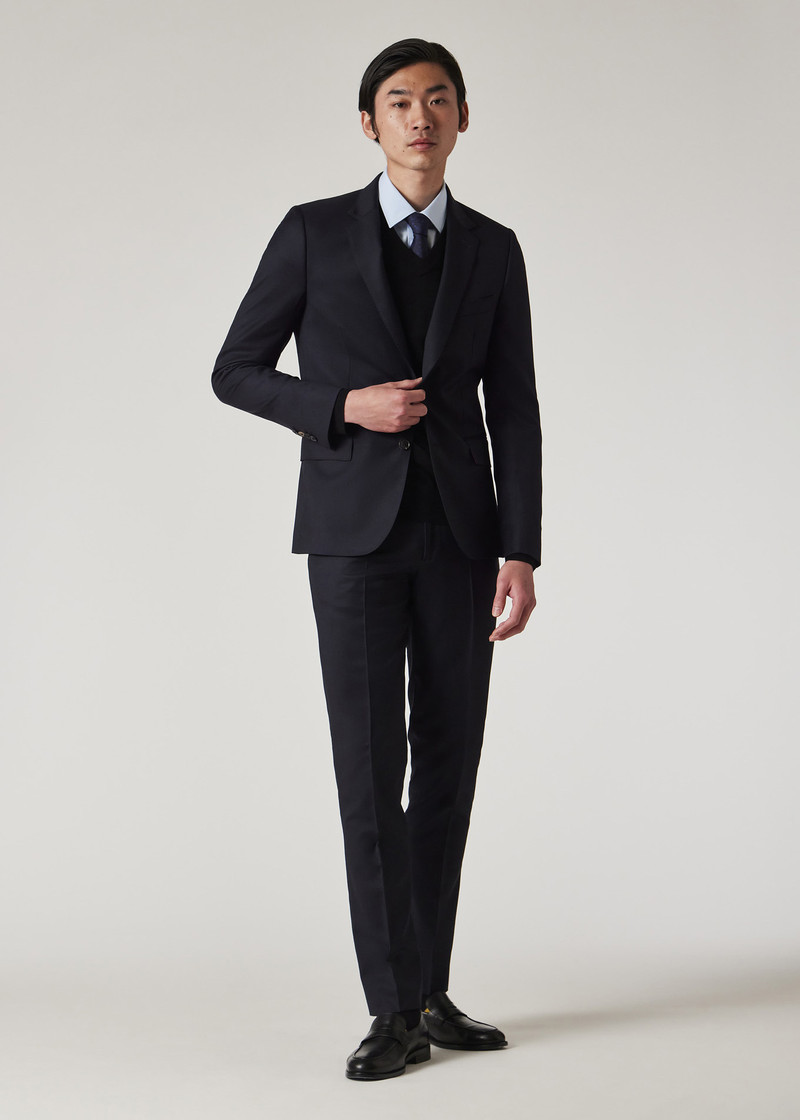 Wool Twill Two-Button Suit 7