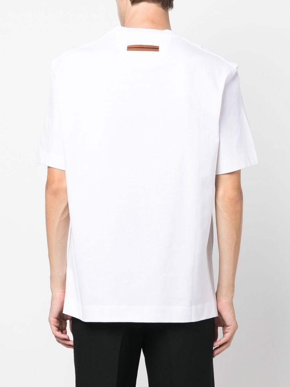 logo-print crew-neck T-shirt - 4