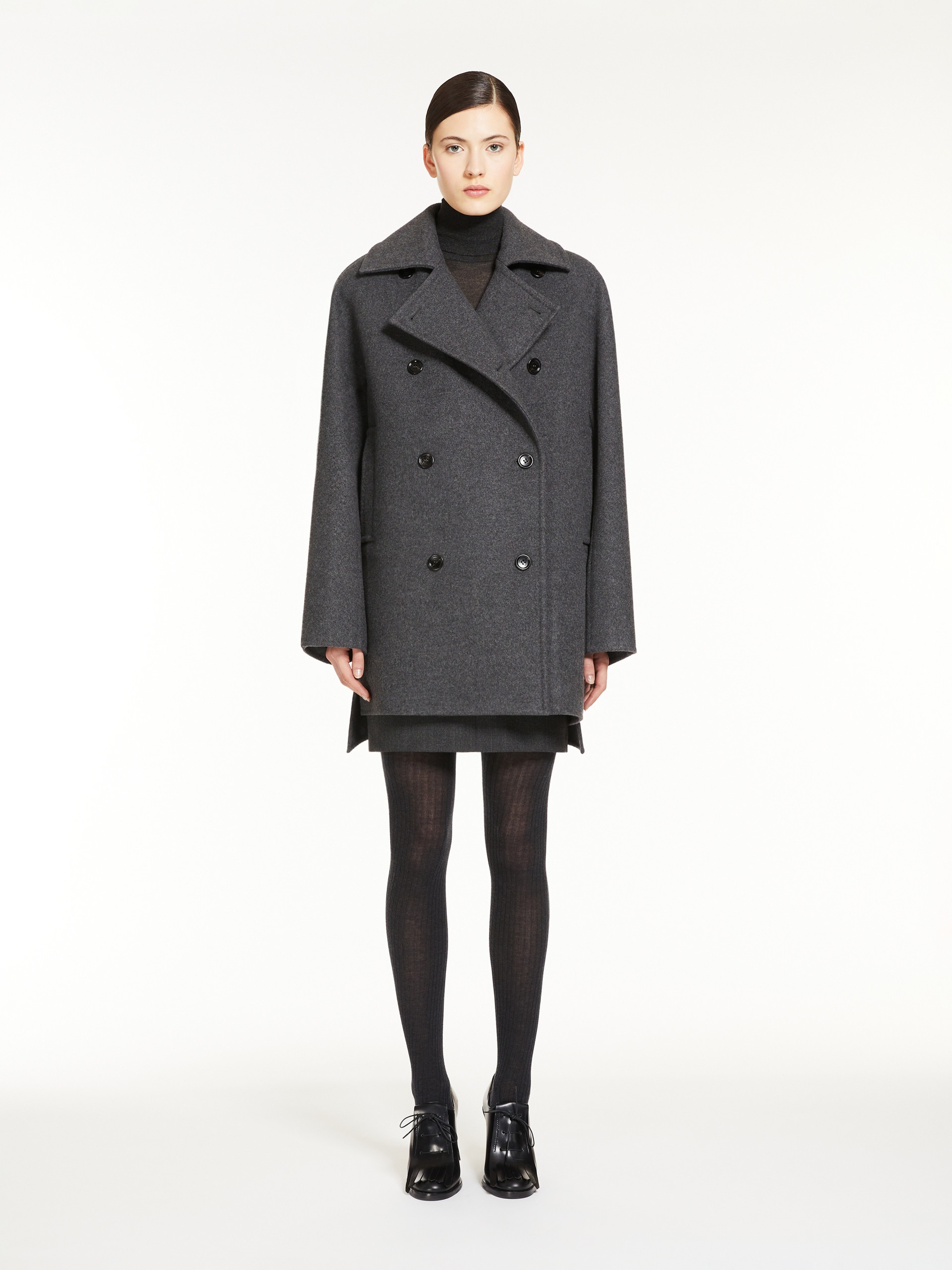 ASTURIE1234 Oversized wool and cashmere coat - 3