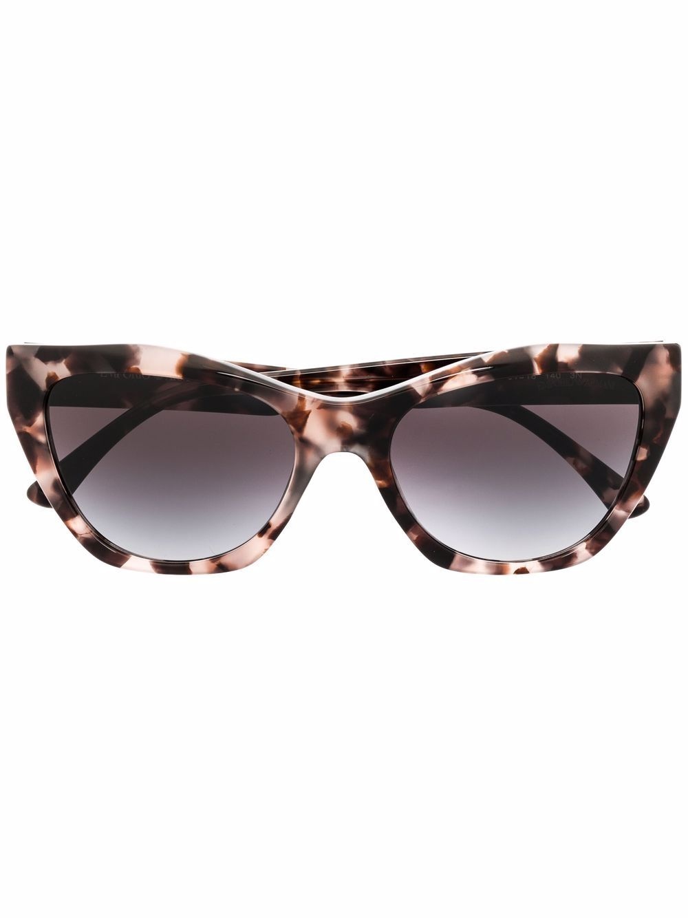 tortoiseshell cat-eye glasses - 1