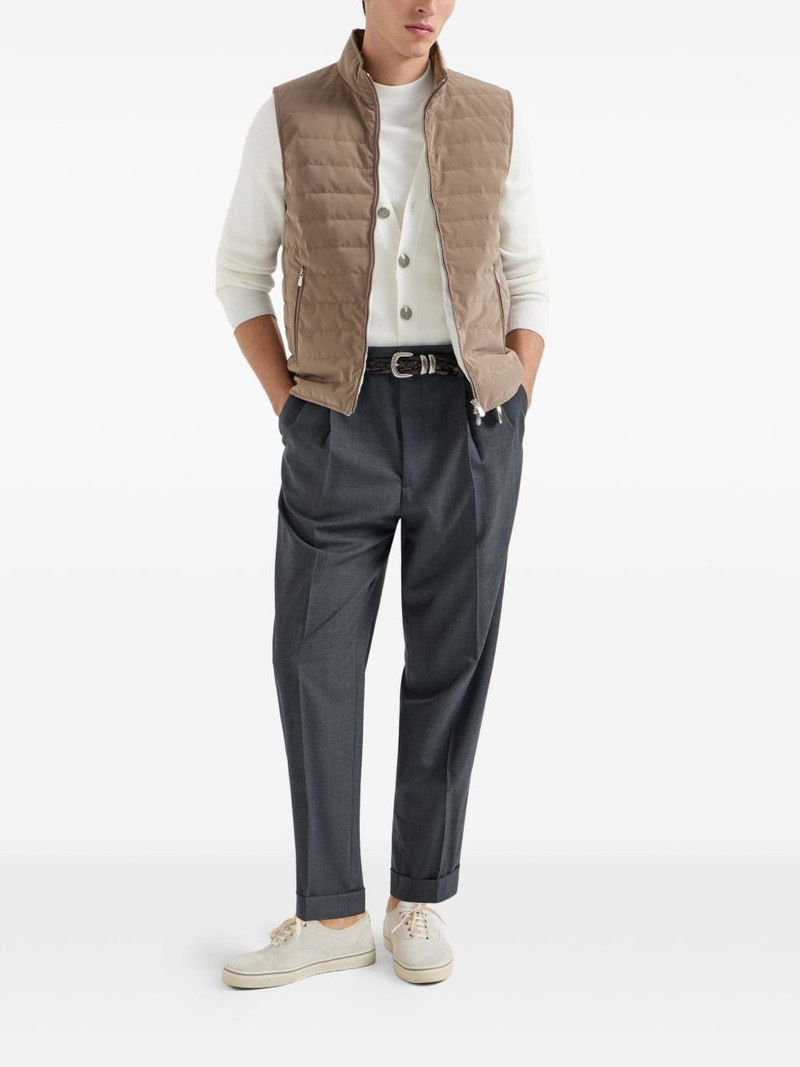 Brunello Cucinelli padded gilet outlook