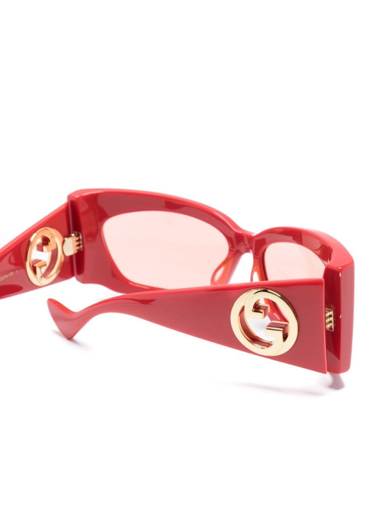 Interlocking G rectangle-frame sunglasses 3