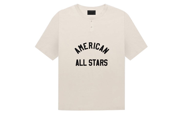 Fear of God All Star Henley Tee 'Cream Heather' FG50-017OCJ-101 - 2