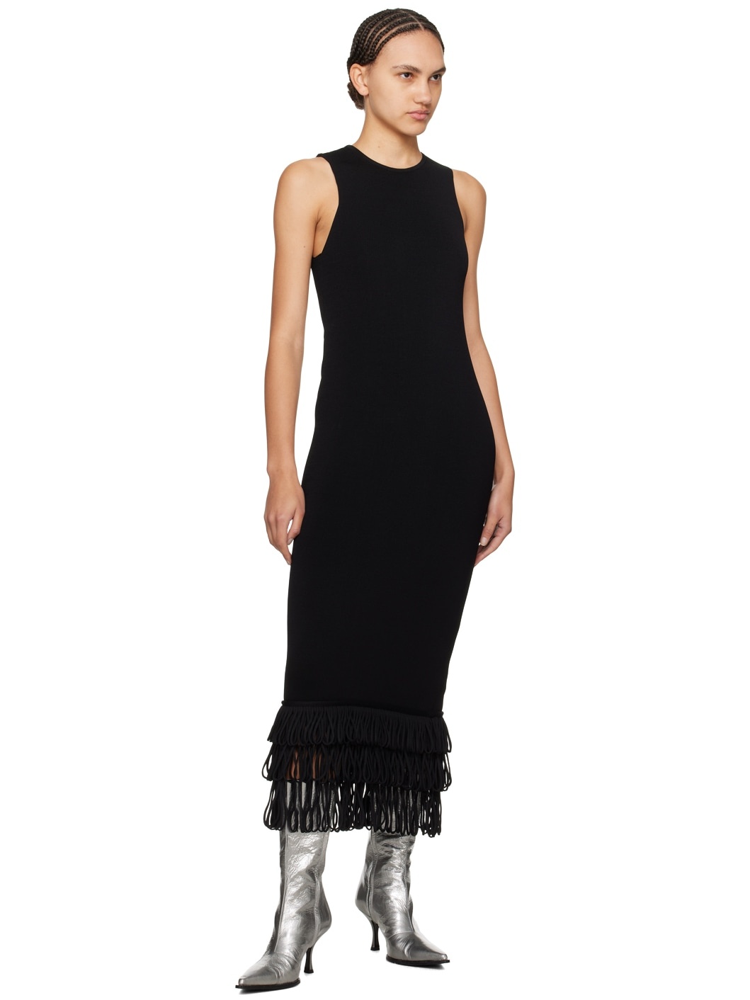 Black Albers Maxi Dress - 4