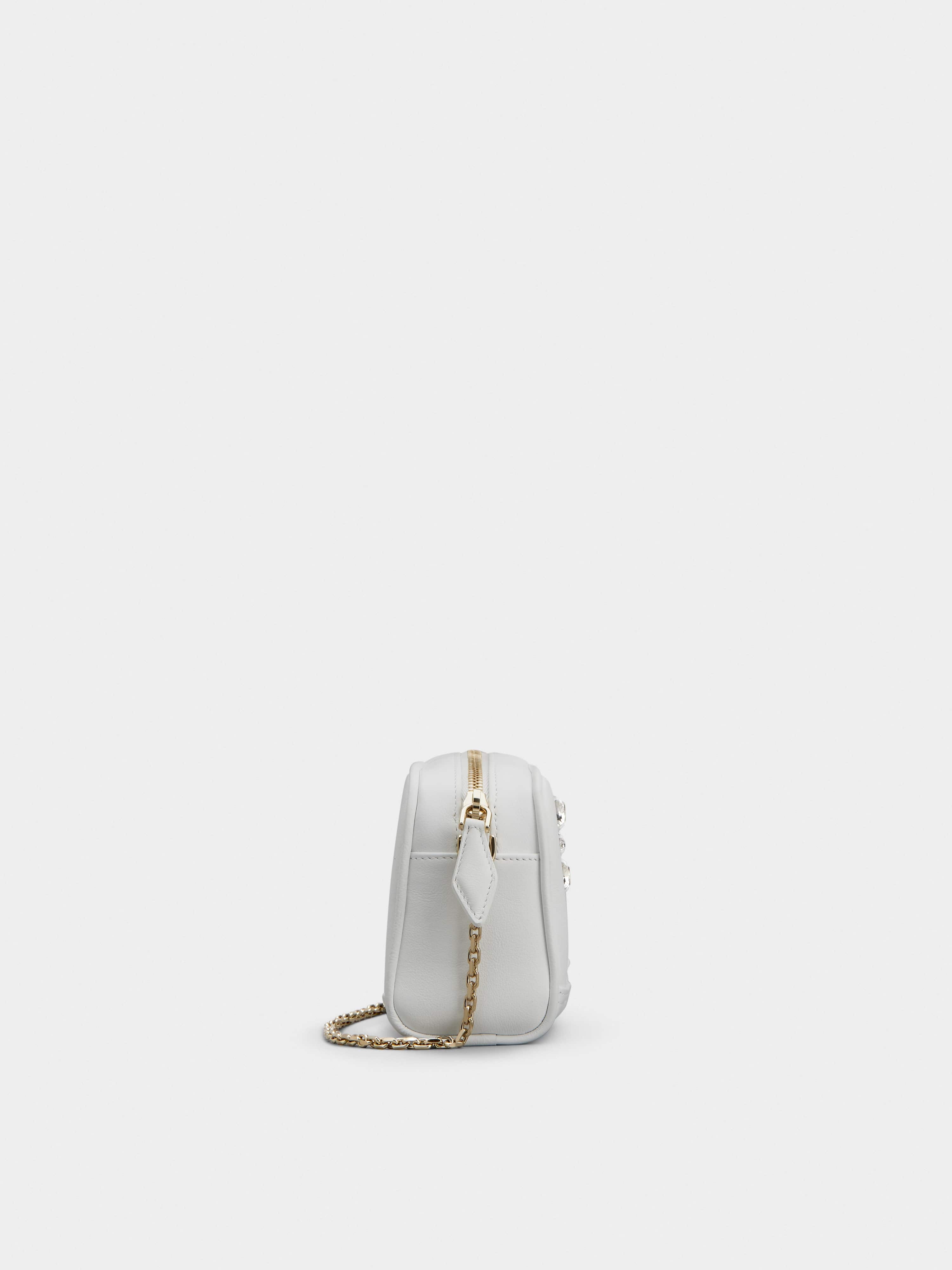 Walky Viv' Strass Buckle Camera Bag in Leather - 3