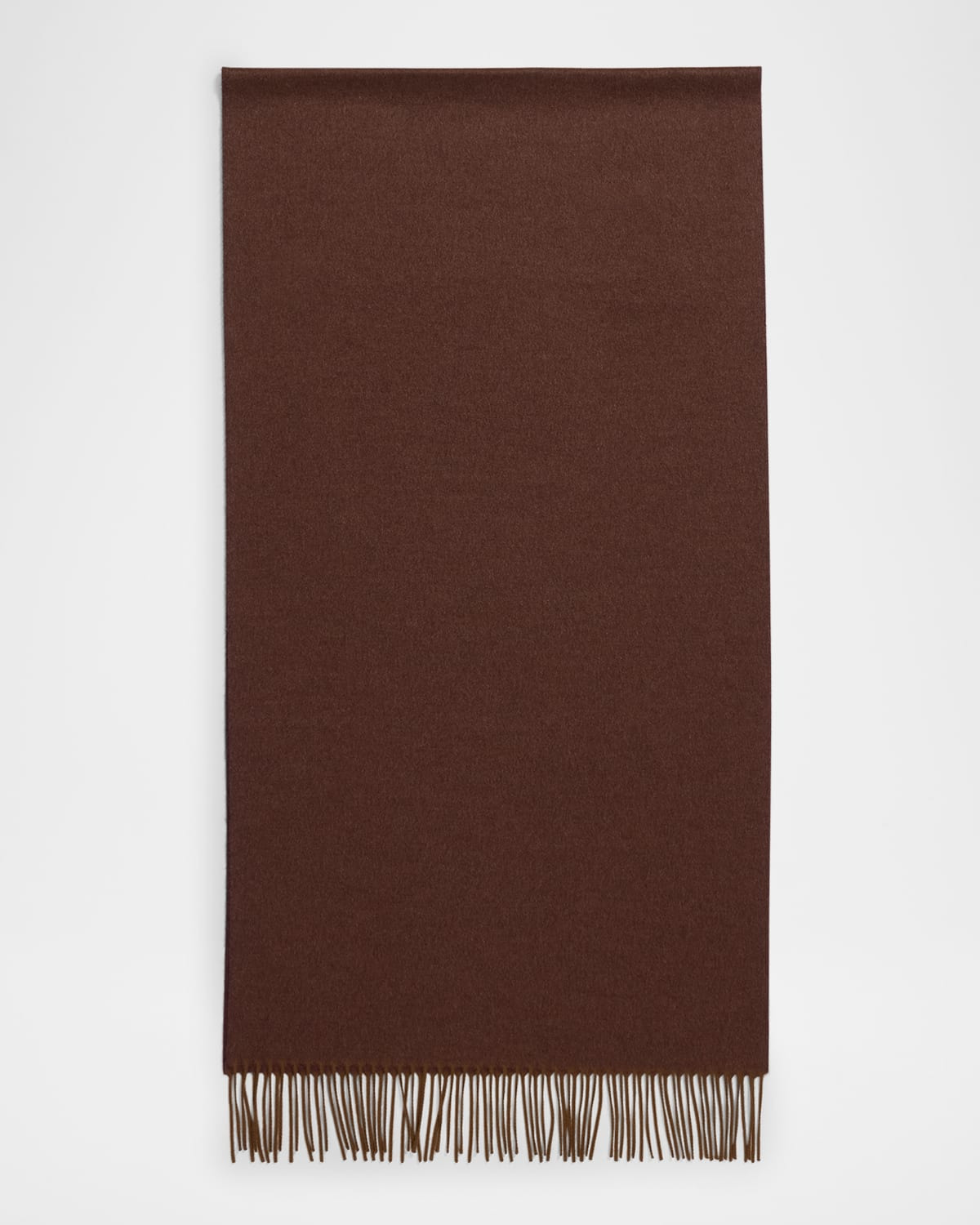 Cashmere Sciarpa Two-Tone Fringe-Trim Scarf - 1