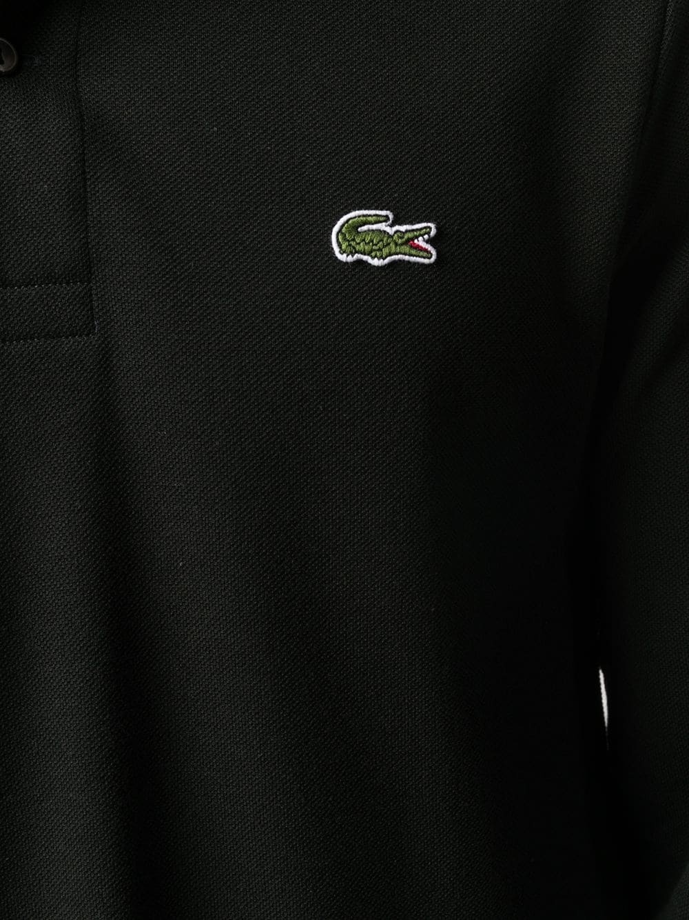 logo patch polo shirt - 5