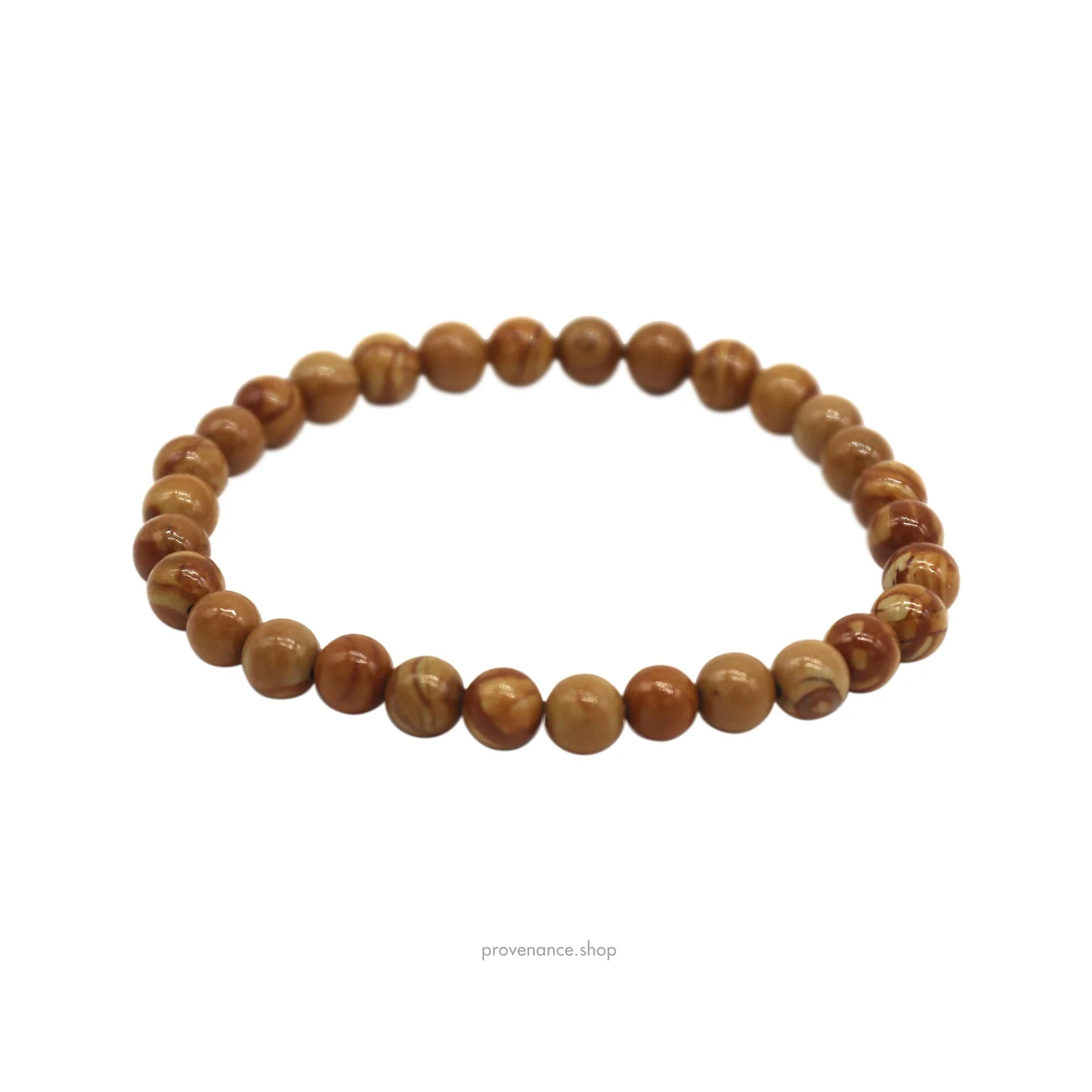 Bracelet - Wood Grain Jasper 6mm. - 1