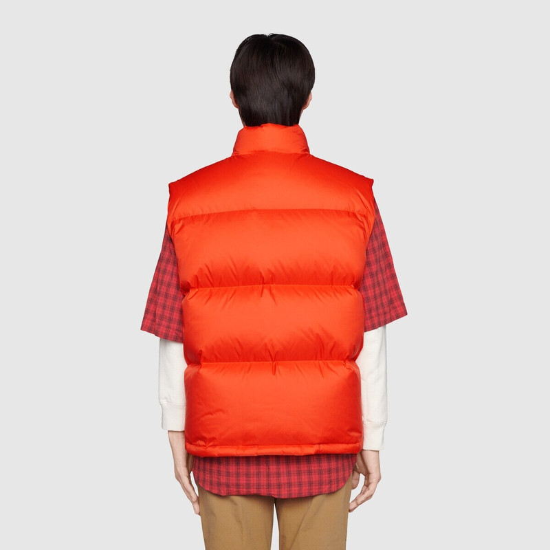 The North Face x Gucci down vest 4