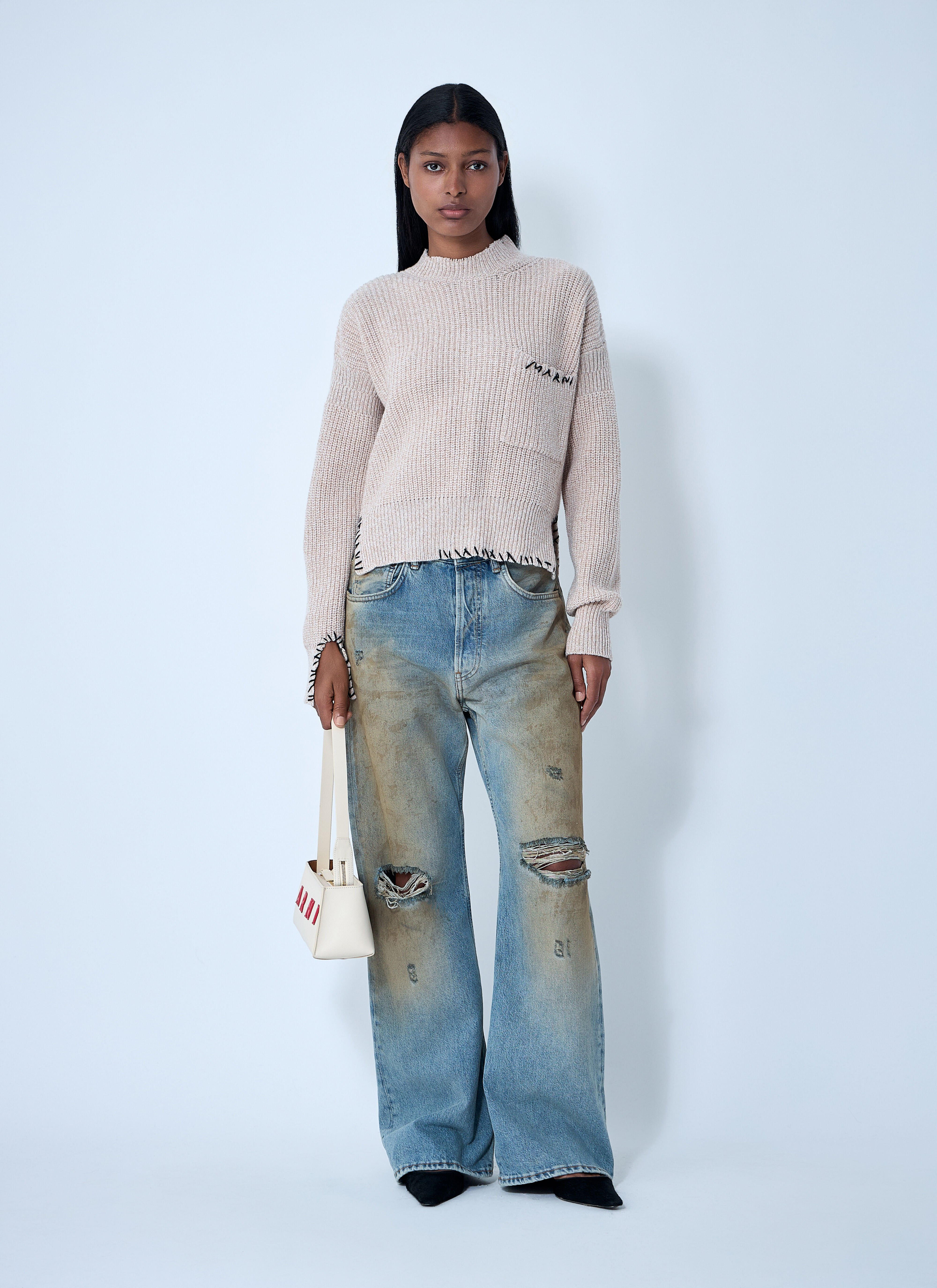 Logo Embroidery Sweater - 2