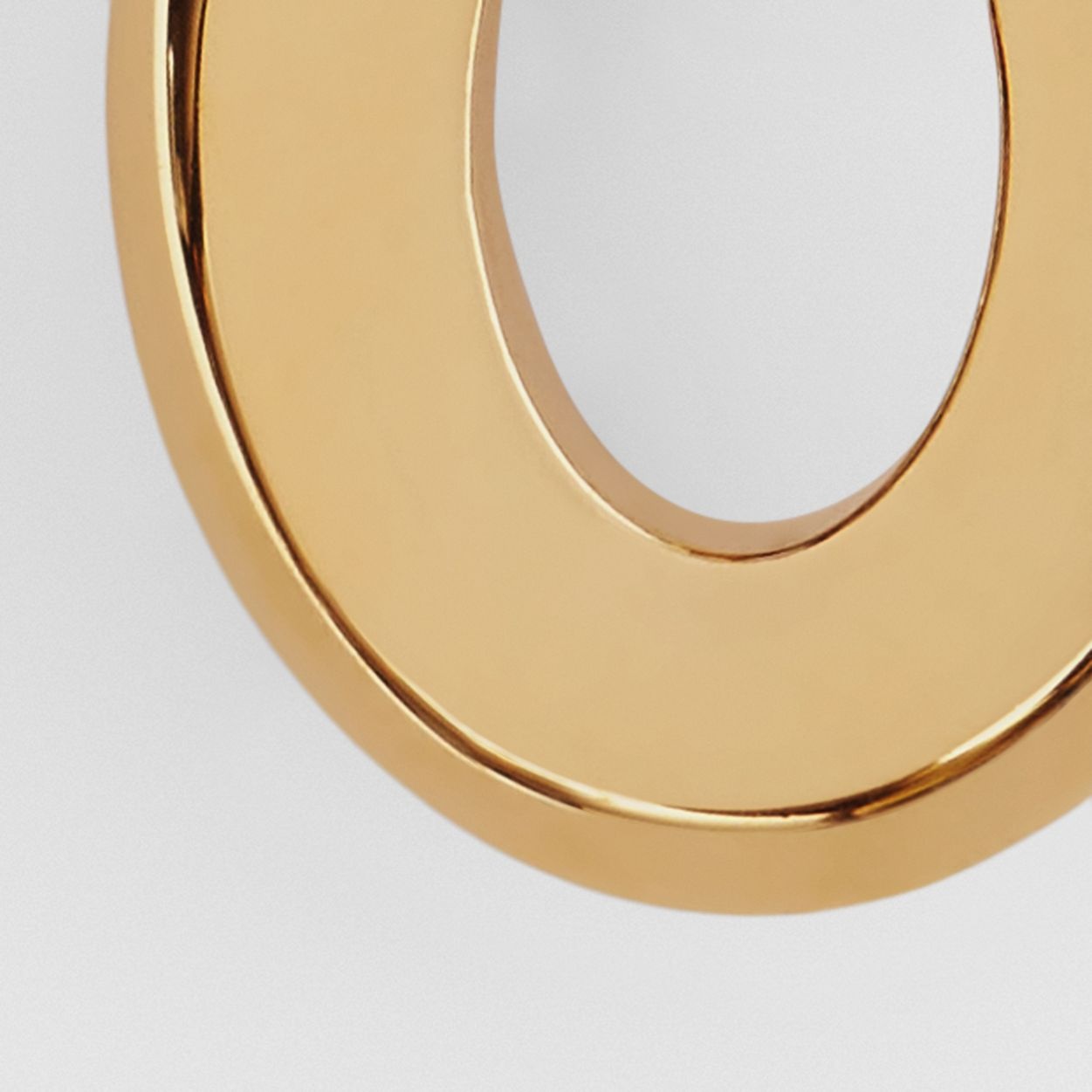 Gold-plated Cut-out Detail Earrings - 2