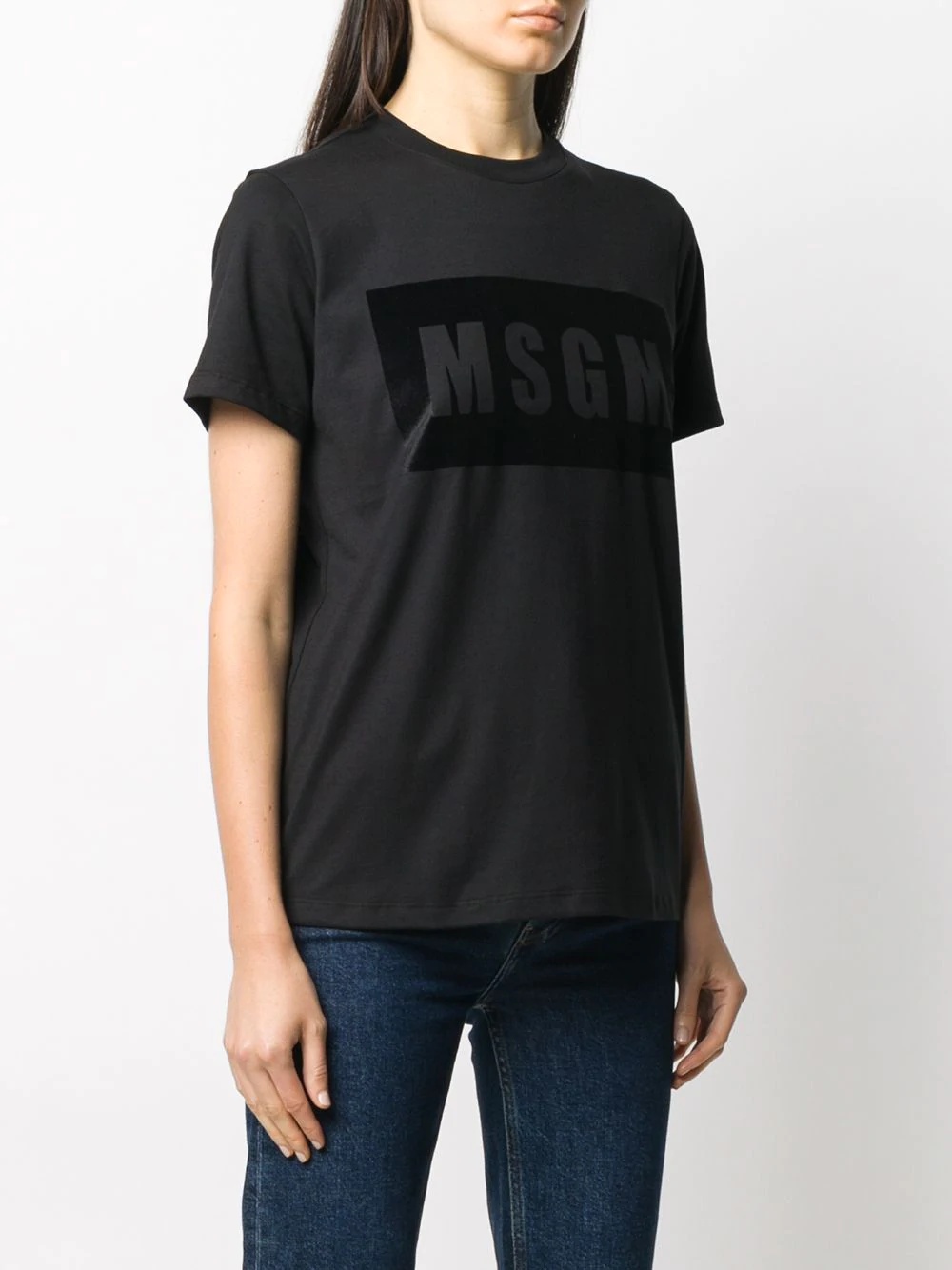 logo-print cotton T-shirt - 3