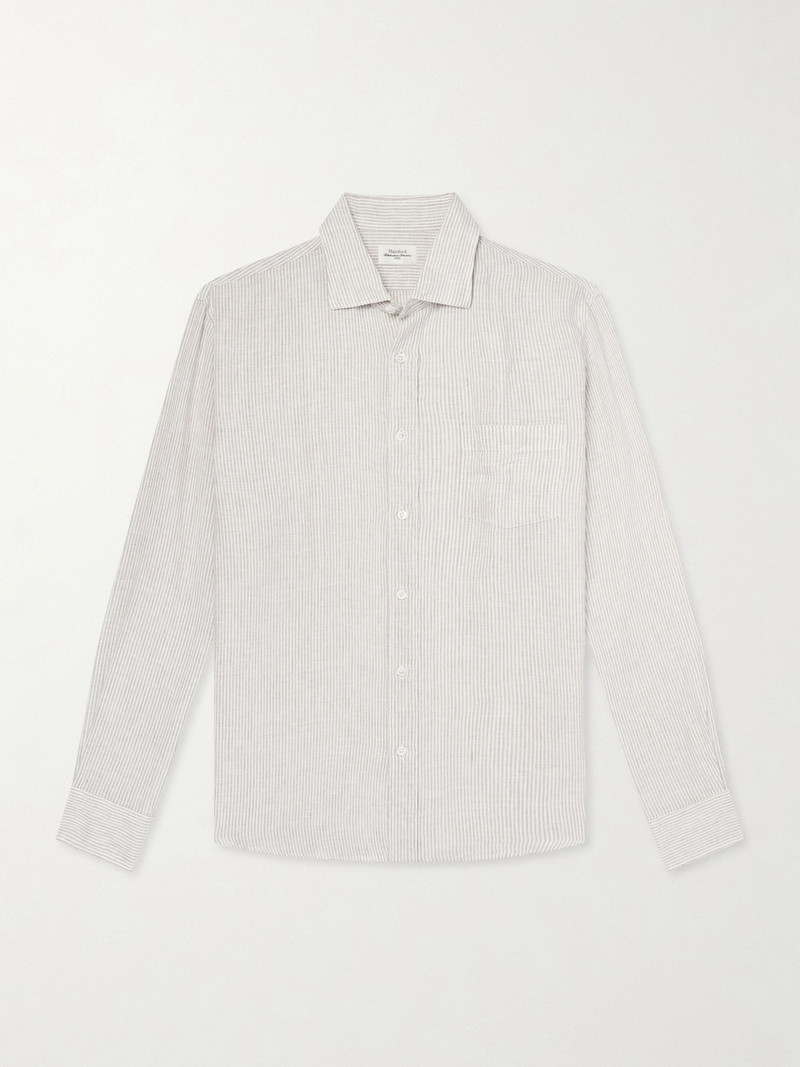Paul Striped Linen Shirt 1