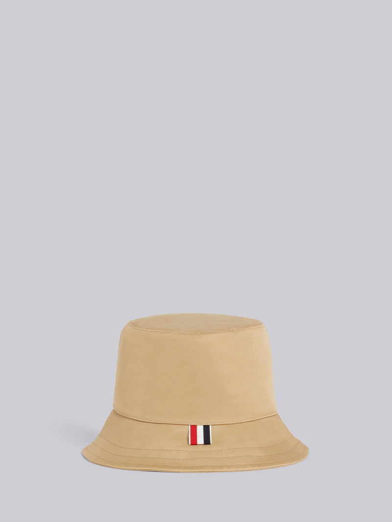Khaki Cotton Mackintosh Classic Bucket Hat 4