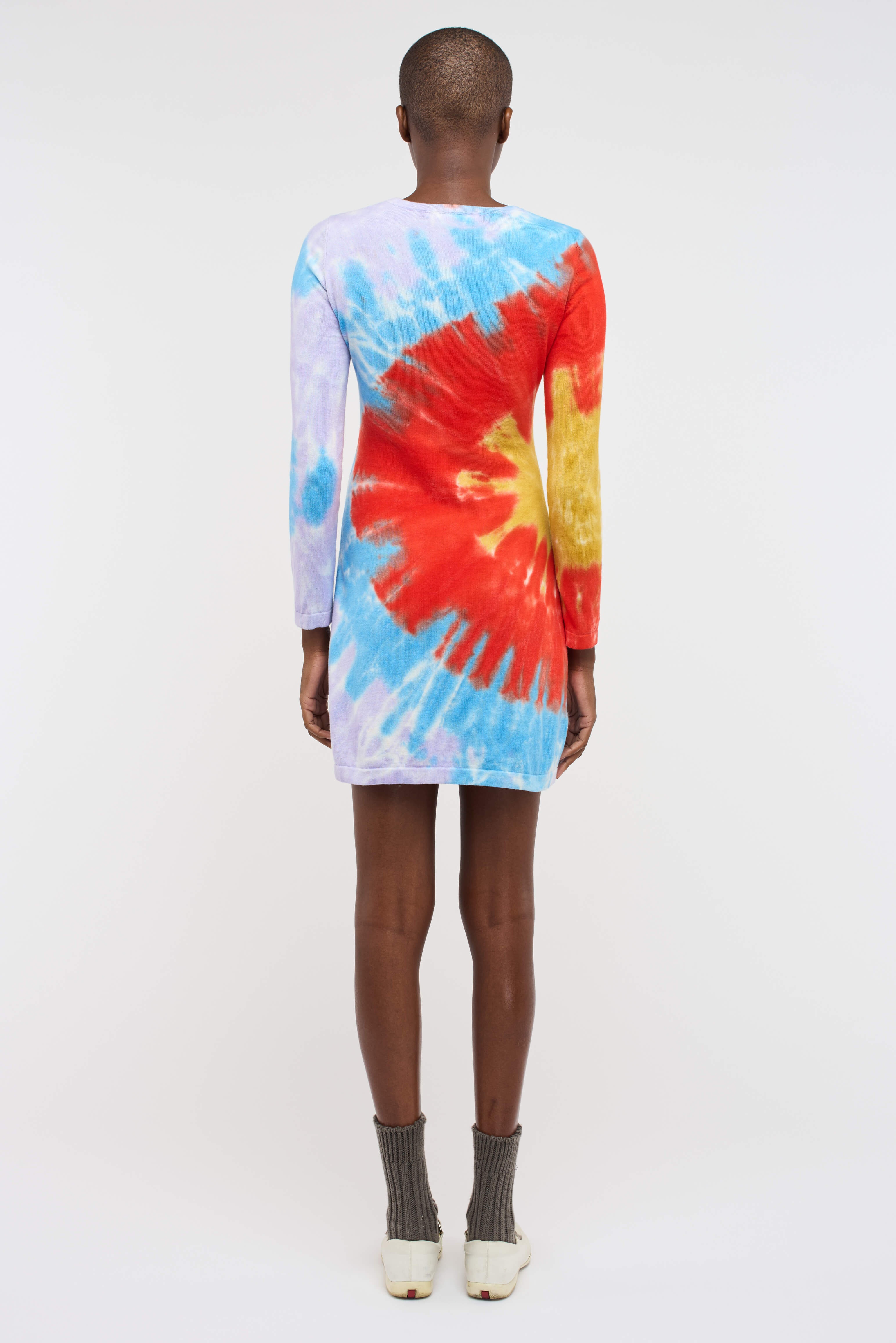 NOVA SPIN MINI DRESS LS - 5
