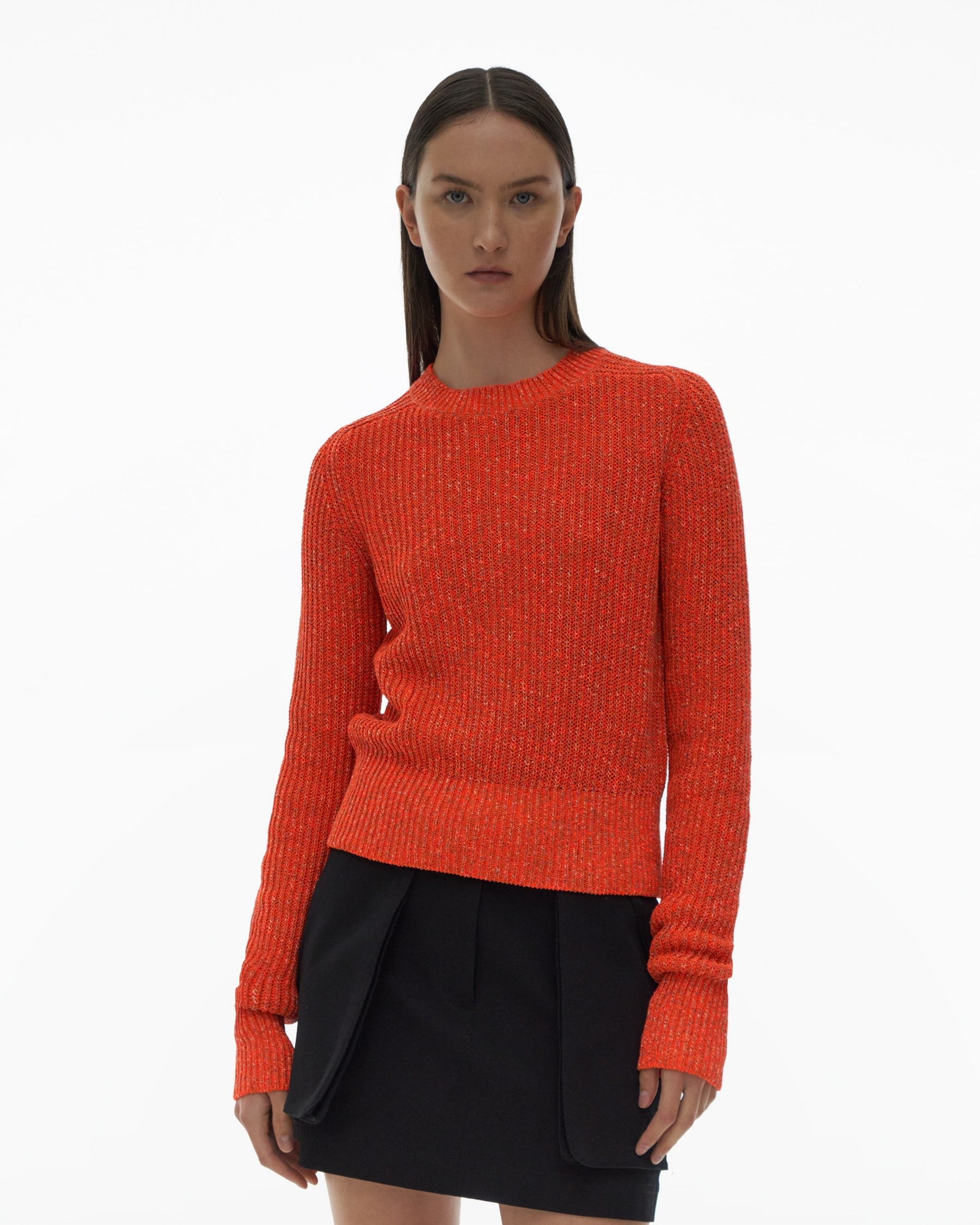 SLUB KNIT CREWNECK - 2
