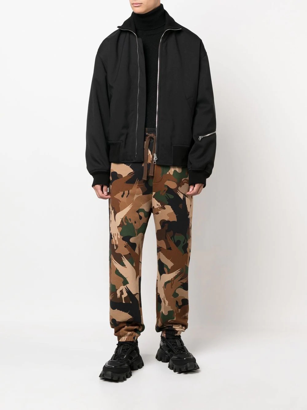 camouflage-print sweatpants - 2