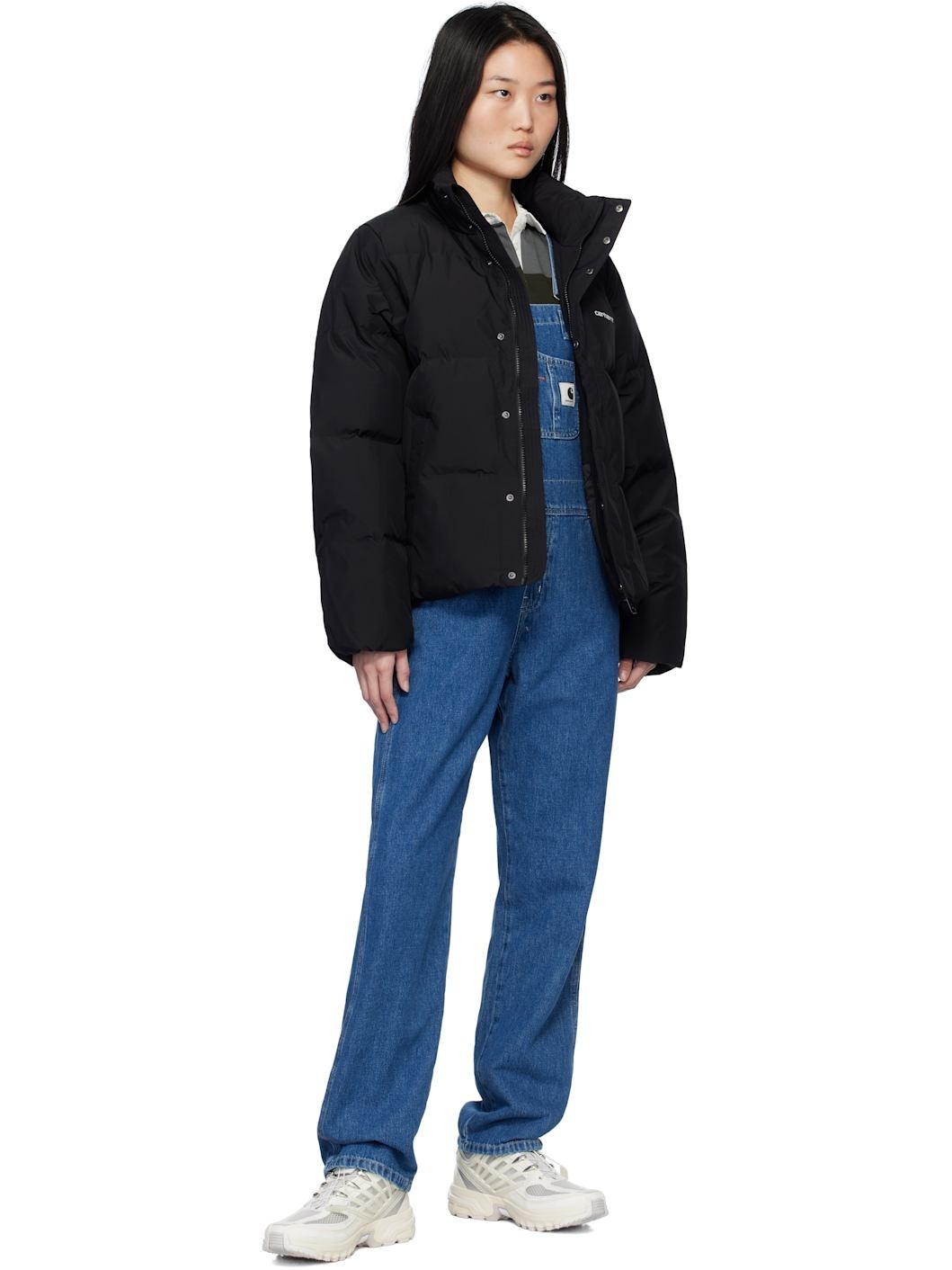 Blue Bib Straight Denim Overalls - 4