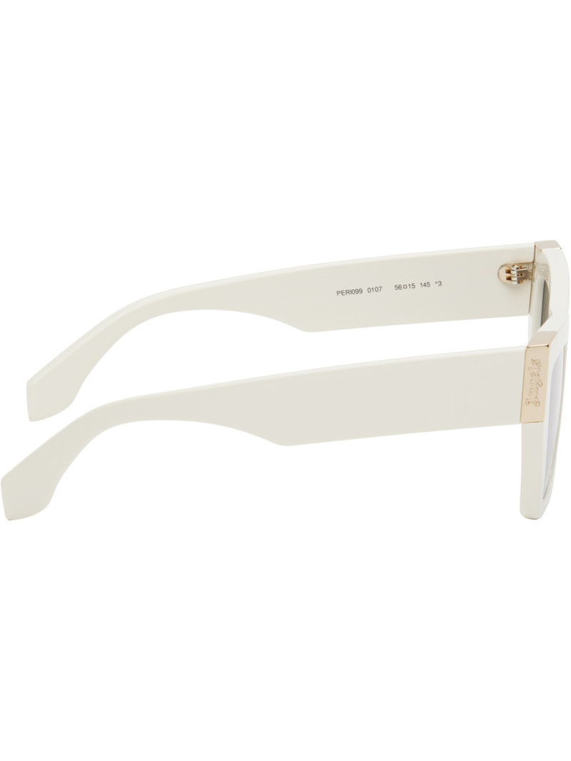 Palm Angels White Hollywood Sunglasses outlook