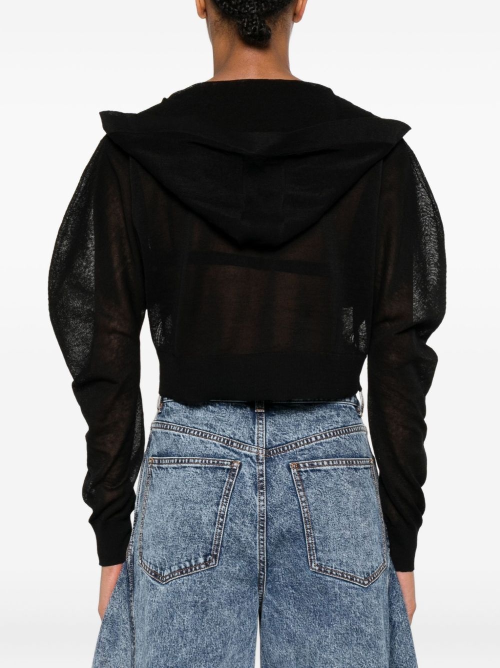 v-neck long-sleeve top - 4