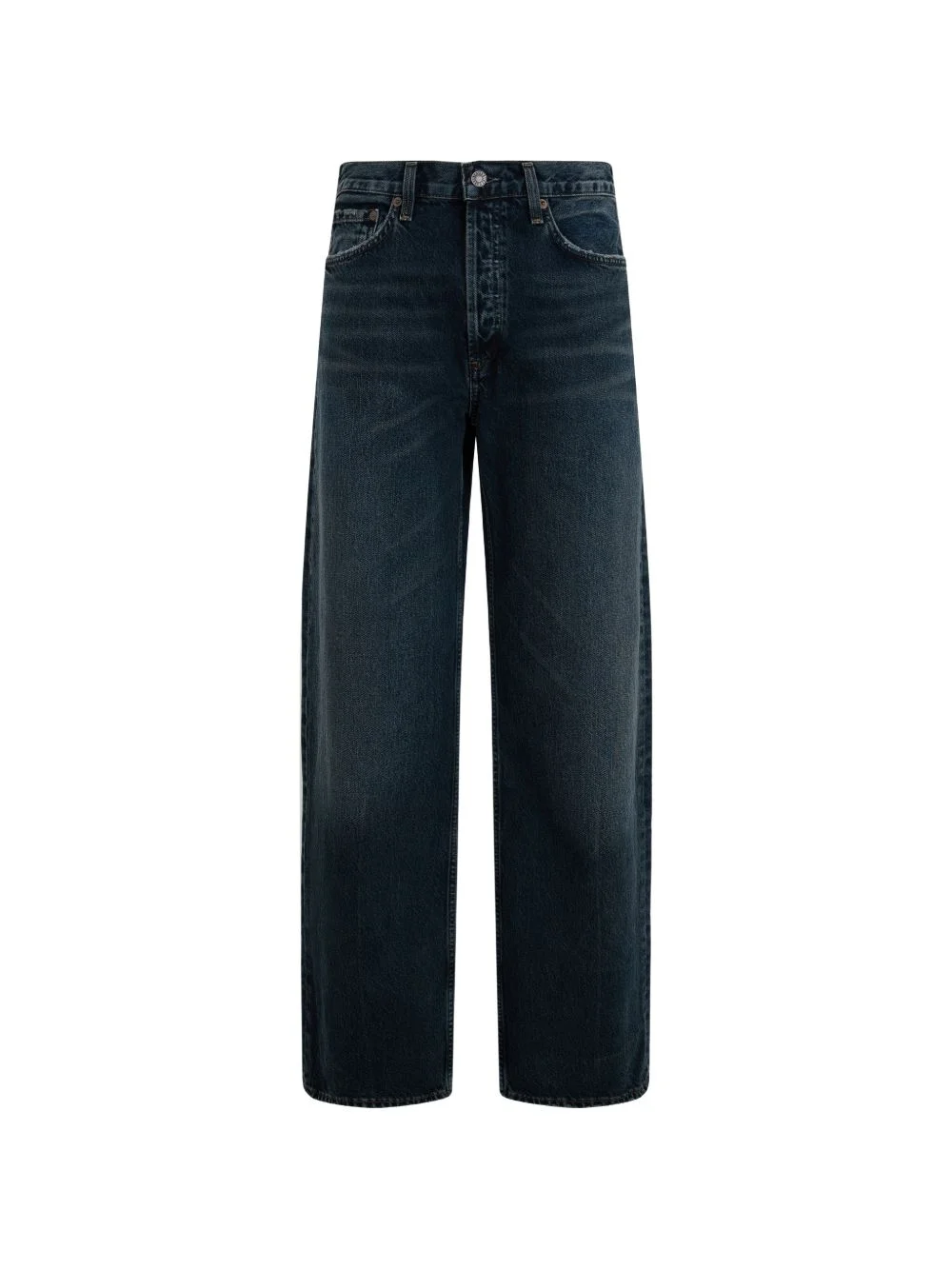belt-loop cotton jeans - 1