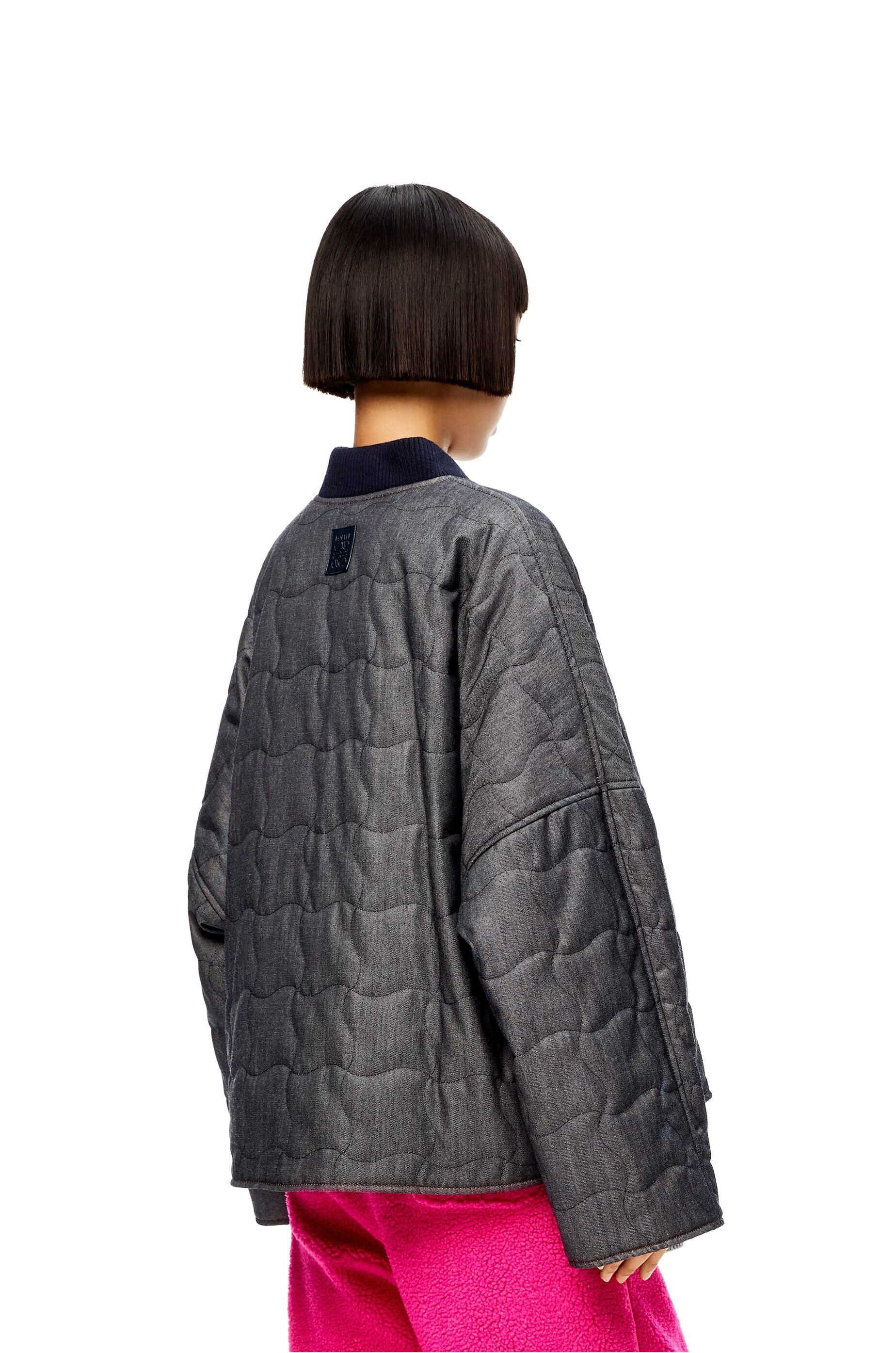 Quilted jacket in wool - 4