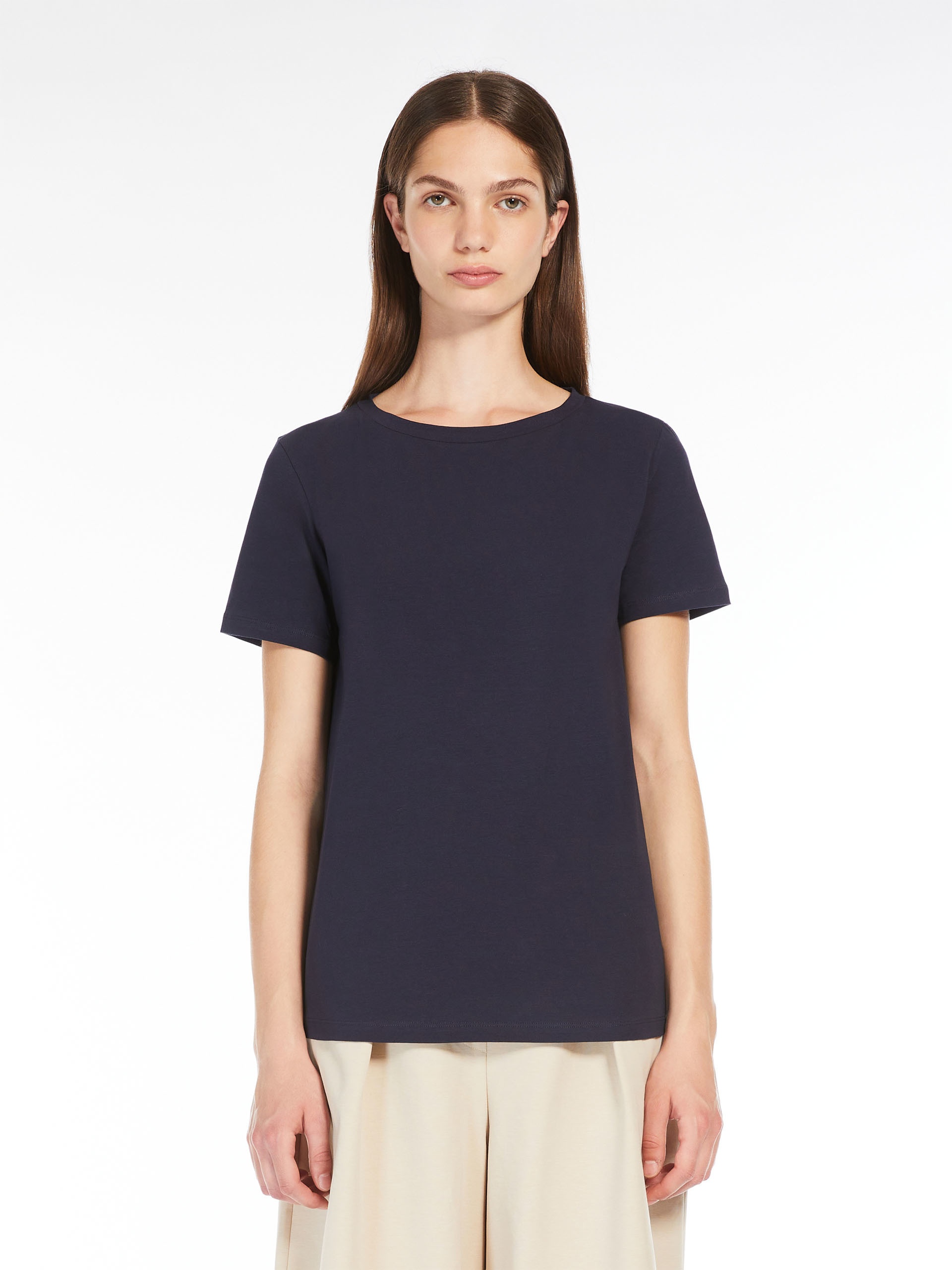 MULTIB Stretch cotton basic T-shirt - 3