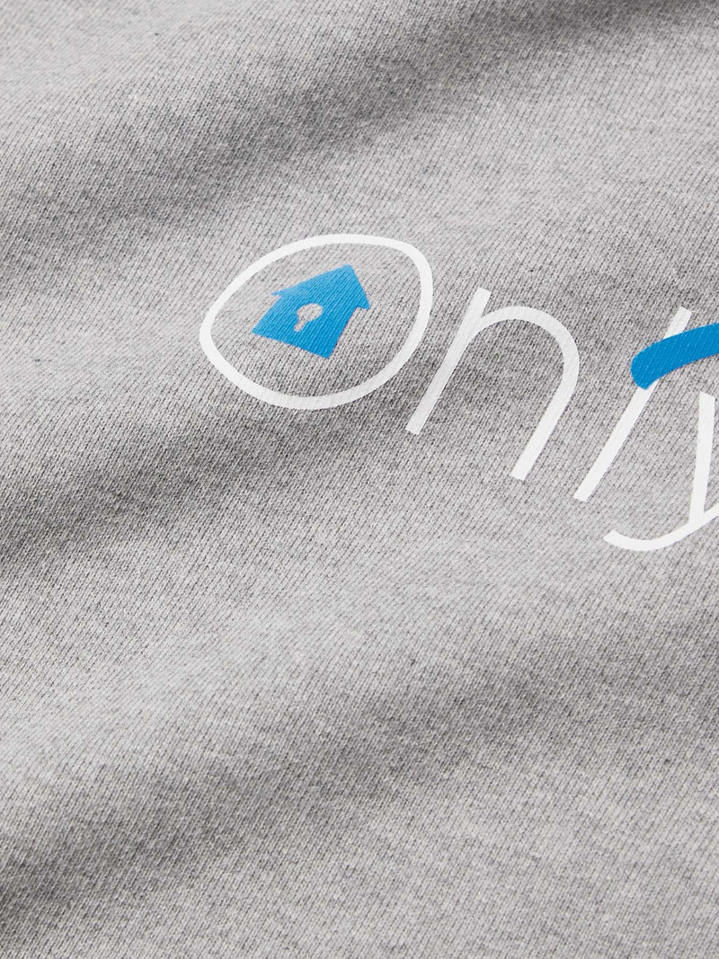 Oversized Logo-Print Cotton-Blend Jersey Hoodie 3