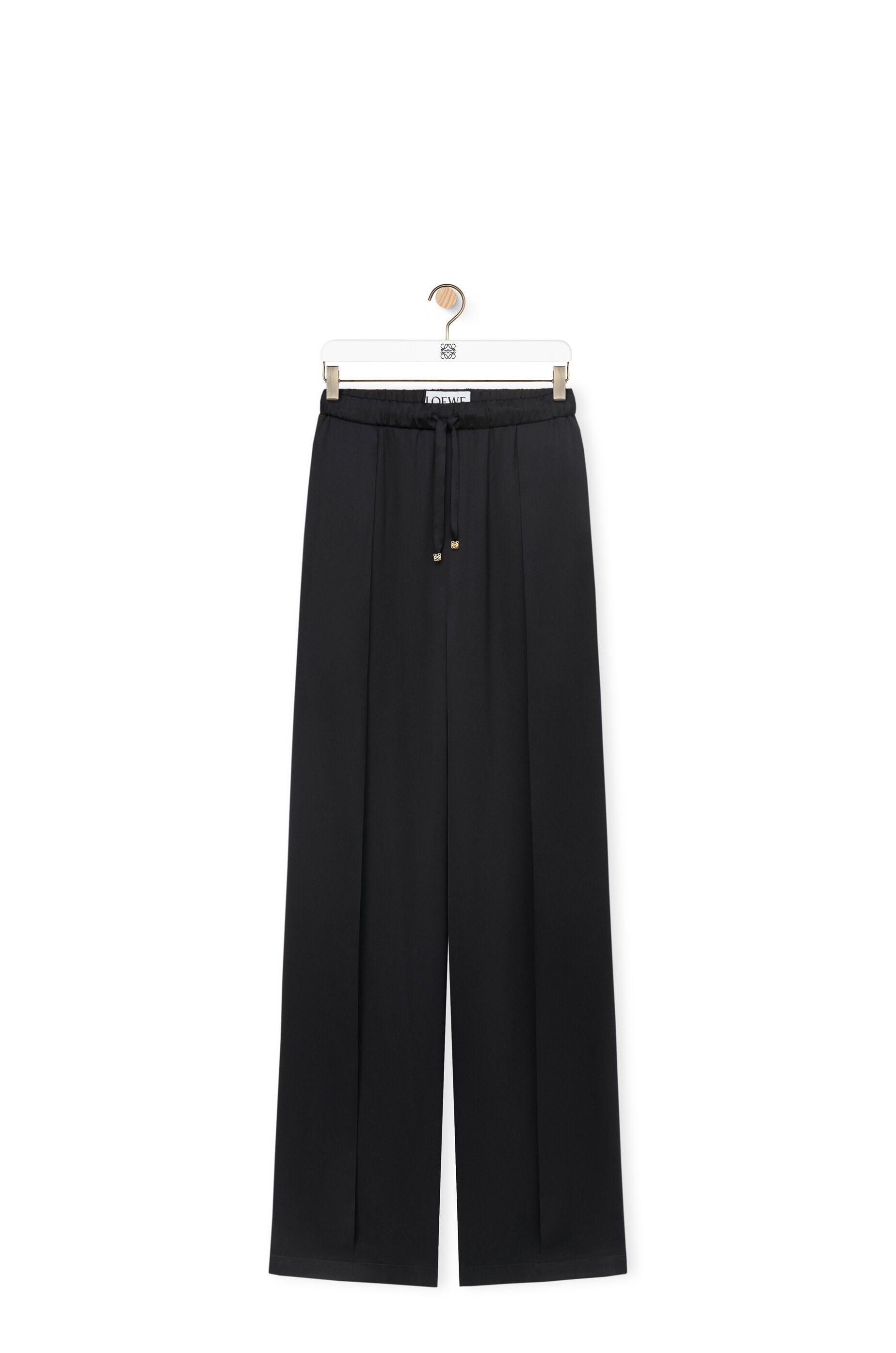 Pyjama trousers in silk satin - 1
