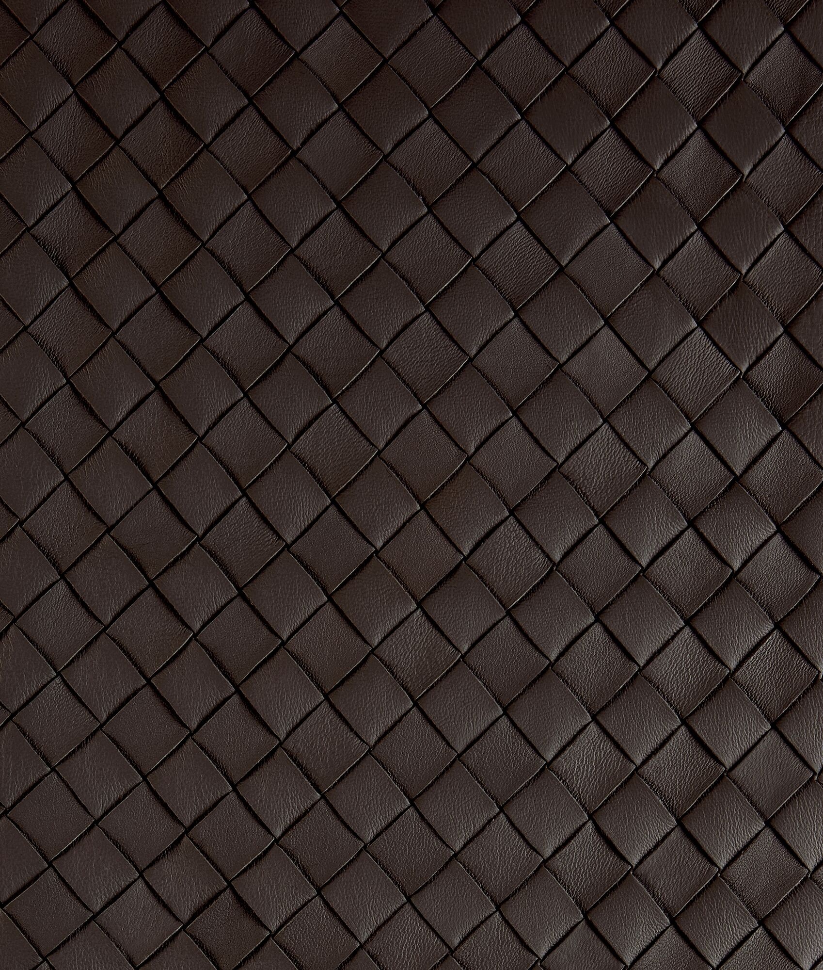 Intrecciato Leather Coat - 5