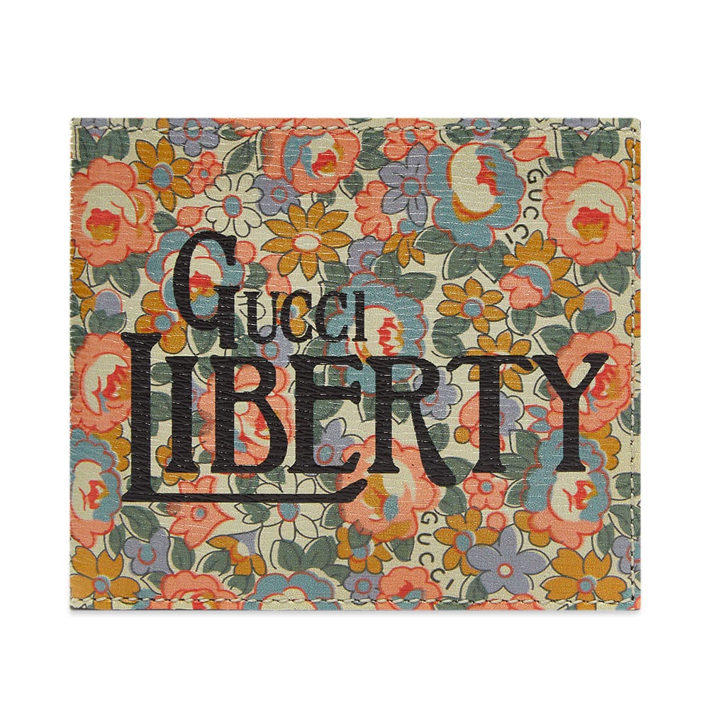 Gucci Liberty Print Billfold Wallet - 1