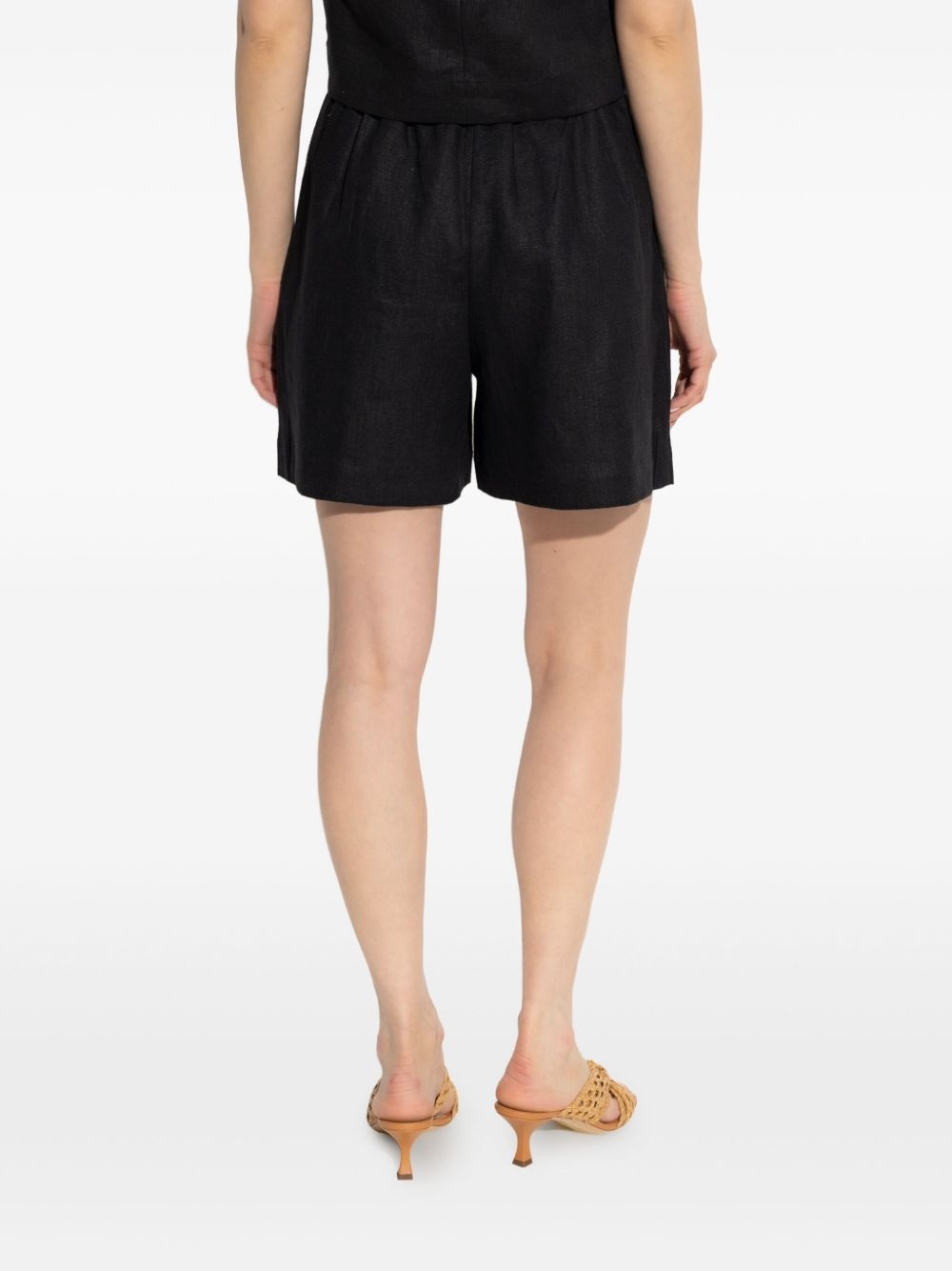 pleated shorts - 4