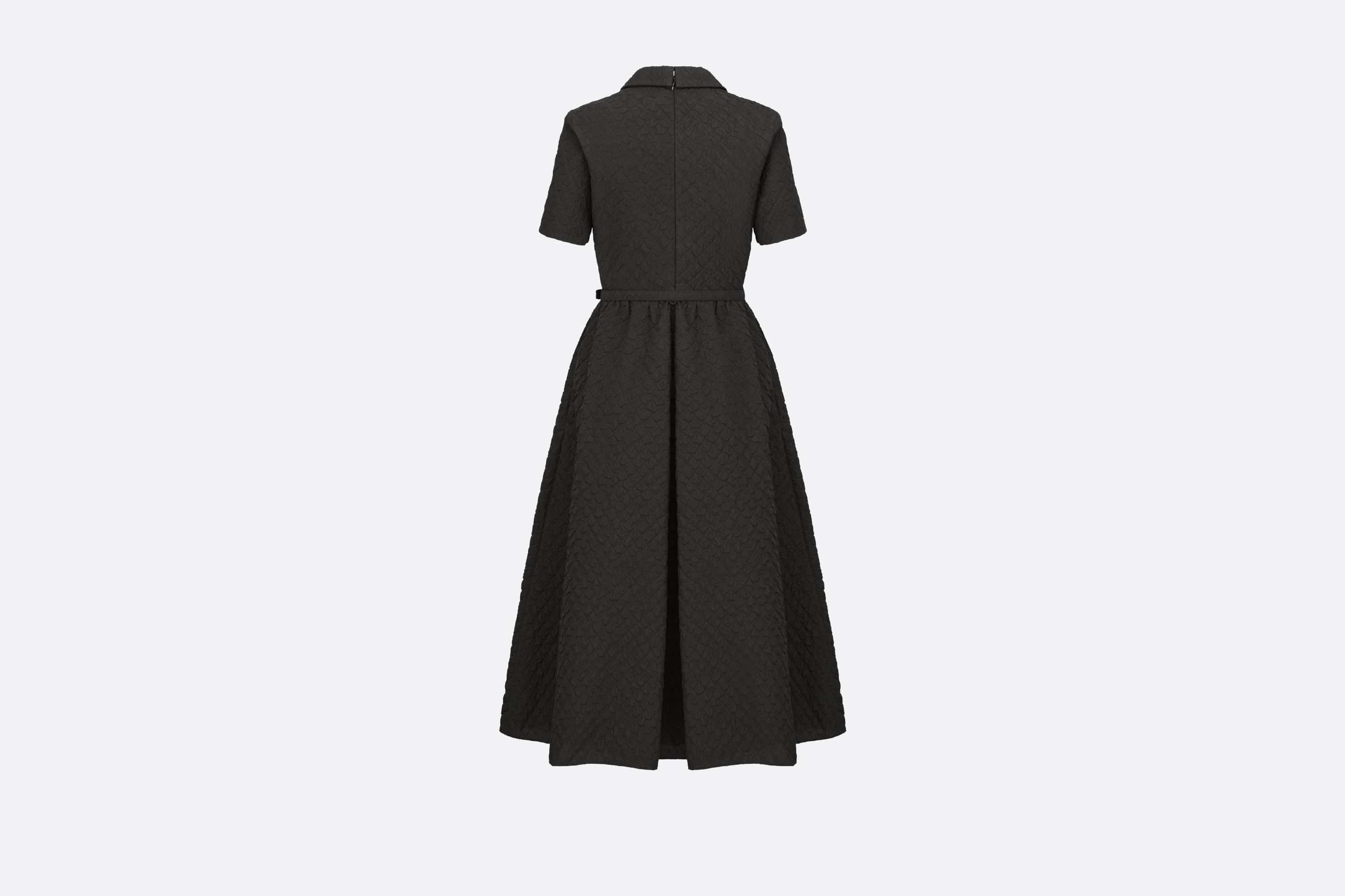 Mid-Length Belted Dress - 2