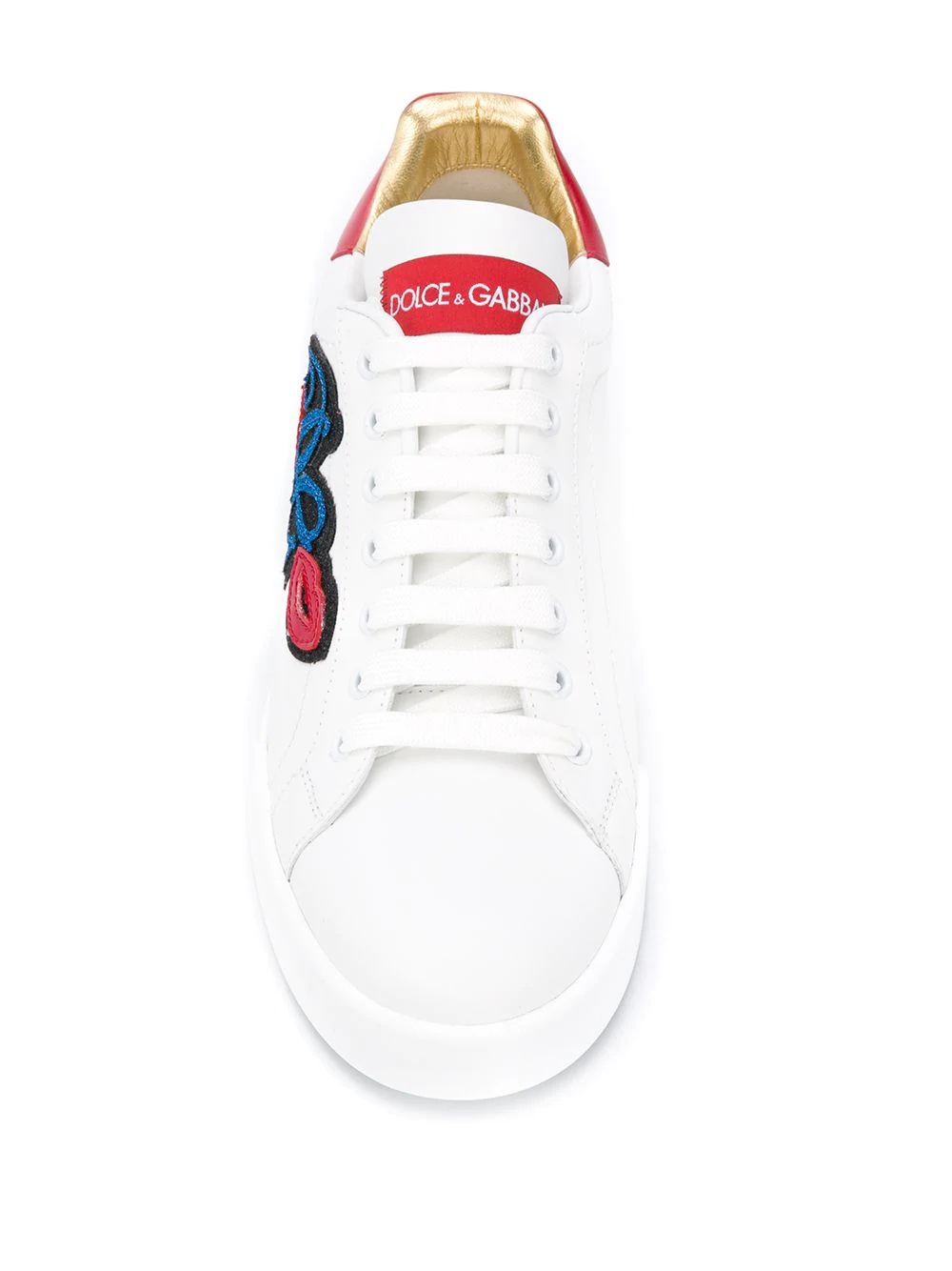 DG patch Portofino sneakers - 4