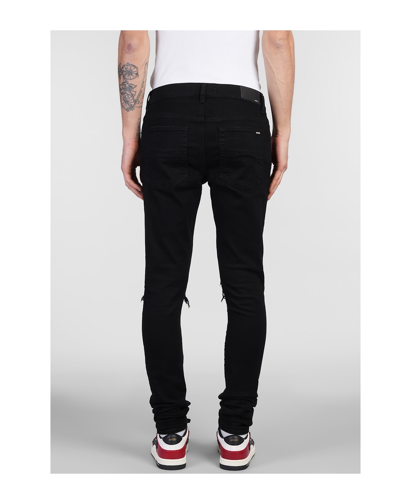 Jeans In Black Denim - 3