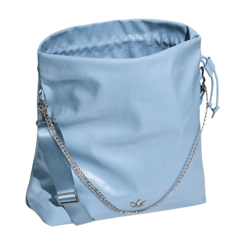 adidas (WMNS) adidas Fashion Street XL Shoulder Bag 'Light Blue' KS5156 outlook