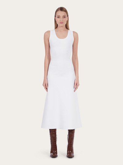 FERRAGAMO Slim fit sleeveless dress outlook